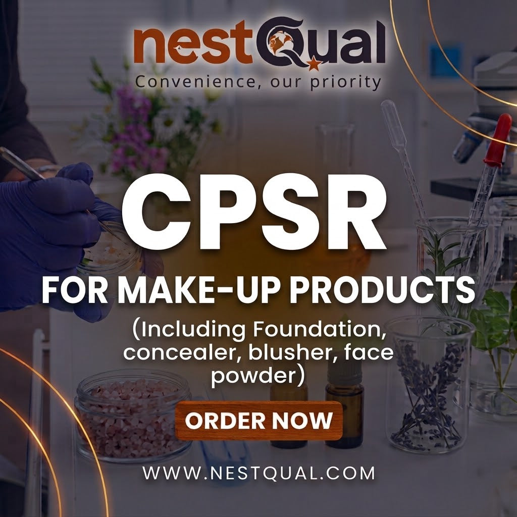 CPSR for Make-up Products (Including Foundation, concealer, blusher, face powder)