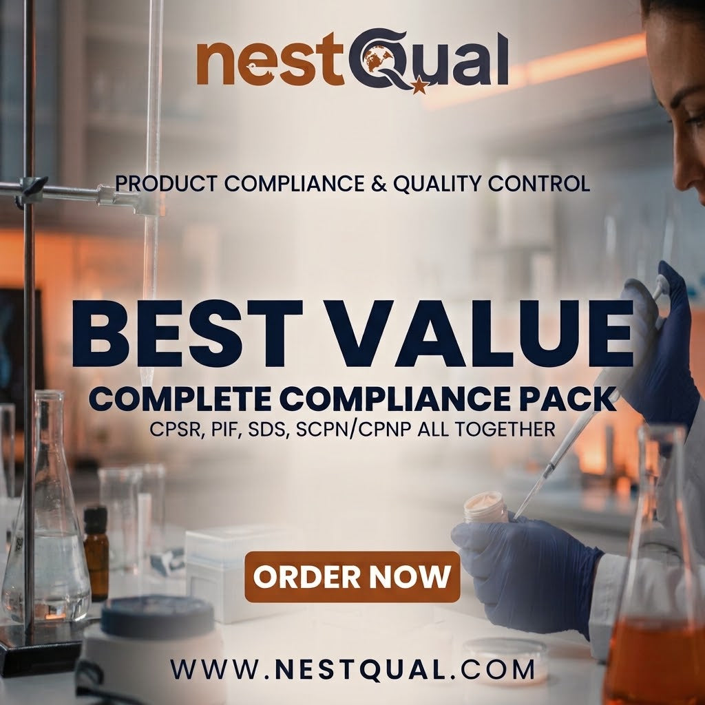 The Complete Compliance Pack | CPSR, PIF, SDS & SCPN/CPNP