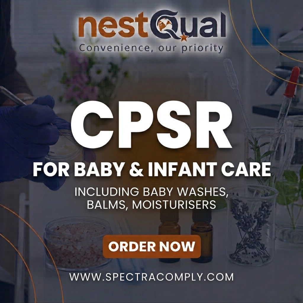 CPSR for Baby & Infant Care (Including Baby washes, balms, moisturisers)