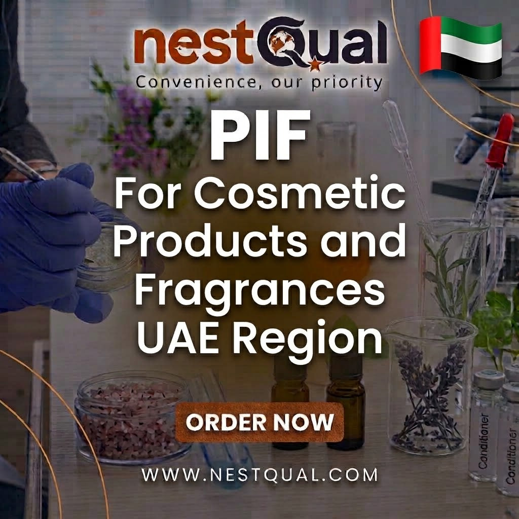PIF For Cosmetic Products and Fragrances UAE Region